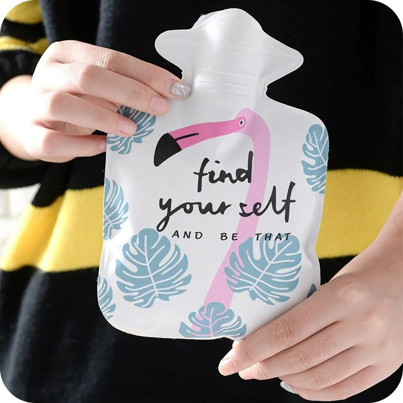 Pārnēsājami karstā ūdens maisiņi Jauka multfilma Silts vēders Dārgums Karikatūra Roku sildītājs piepildīta Mini sprādziendroša karstā ūdens pudele