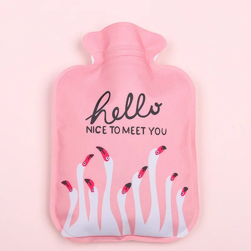 Pārnēsājami karstā ūdens maisiņi Jauka multfilma Silts vēders Dārgums Karikatūra Roku sildītājs piepildīta Mini sprādziendroša karstā ūdens pudele