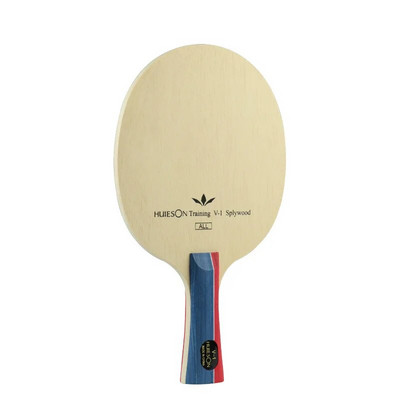 Rachetă de tenis de masă din lemn, 2 dimensiuni, 5 straturi, viteză medie, lamă pentru rachetă de ping-pong, excelentă pentru copii sau adolescenți.