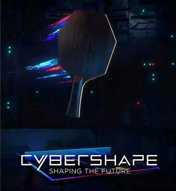 Διαγωνισμός Cybershape High Grade Wood Blade πινγκ πονγκ FL&CS Grip Εξαγωνική σανίδα πινγκ πονγκ για επιθετικούς παίκτες