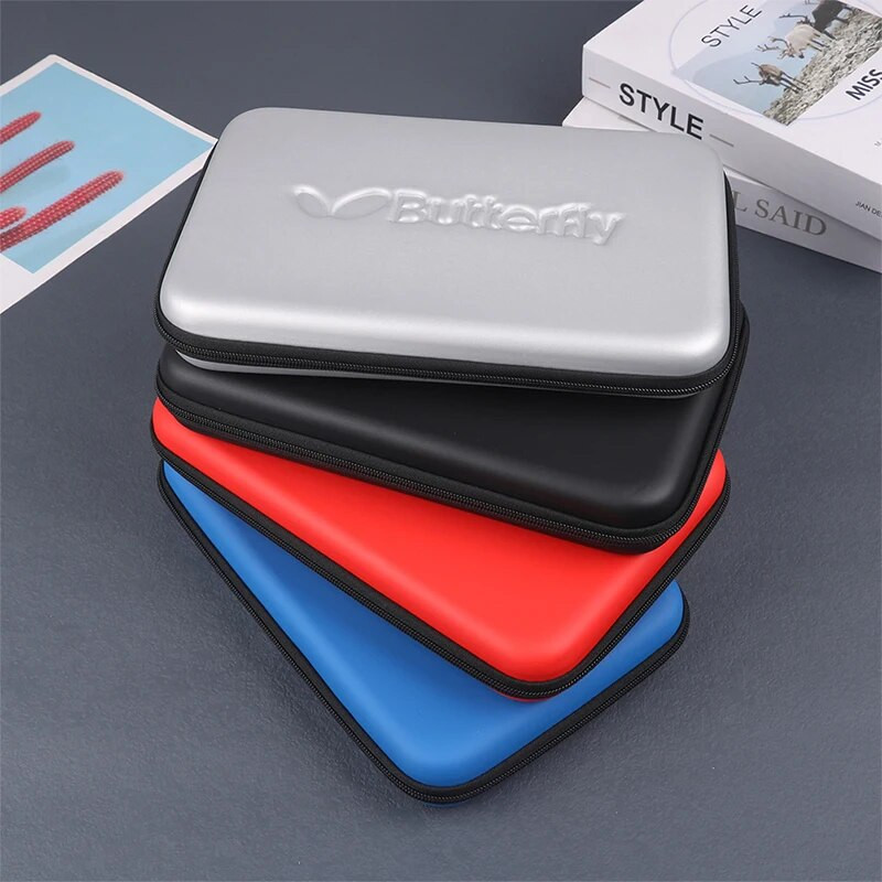 Lauatennise reketikott Kvaliteetne ruudukujuline käekott reketkarpi kõva kaasaskantav tõmblukuga reketikott