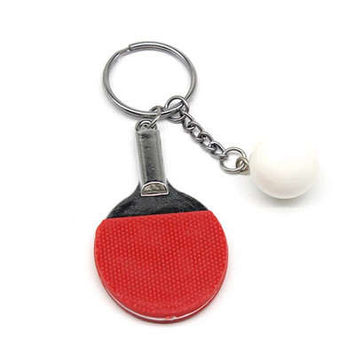 Sport Ping Pong Tenis de masă Minge de badminton Minge de bowling Breloc Breloc Breloc Breloc Suvenir Cadou Ornament