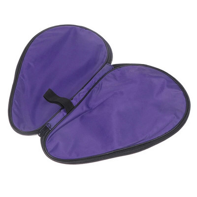 Cutie pentru rachete de tenis de masă din fibră de carbon EVA Geanta de ping-pong Husă pentru bâte de tenis de masă Carcase PVC pentru palete de capacitate mare Buzunar cu fermoar Sport