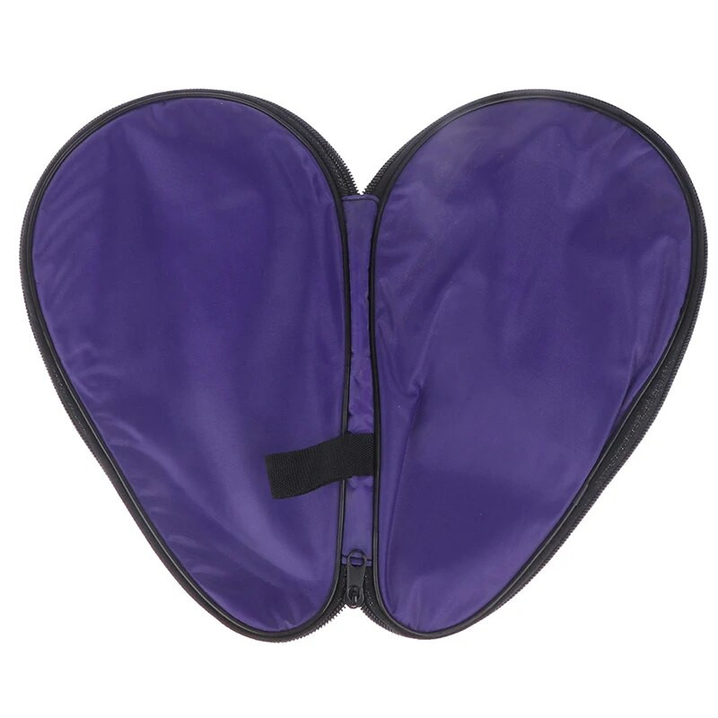 EVA oglekļa šķiedras galda tenisa rakešu kaste galda tenisa soma galda tenisa nūjas pārsegs PVC lāpstiņu futrāļi lielas ietilpības rāvējslēdzēja kabatas sportam