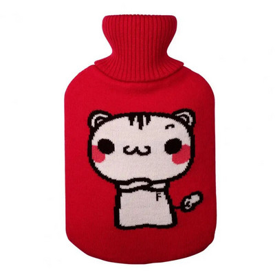 Noņemams aizsargvāciņš Ūdens pudeles peles apdruka 2000ml Elk Rabbit Hot Bag