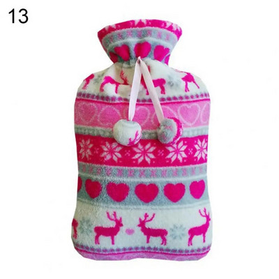 Noņemams aizsargvāciņš Ūdens pudeles peles apdruka 2000ml Elk Rabbit Hot Bag