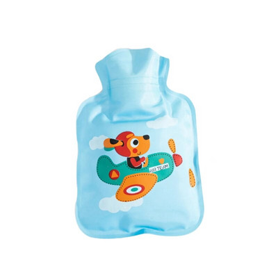 350 ml drăguț de desene animate sticla de apă fierbinte injecție de apă din PVC pungă de apă reutilizabilă pentru încălzire de mâini pentru fete