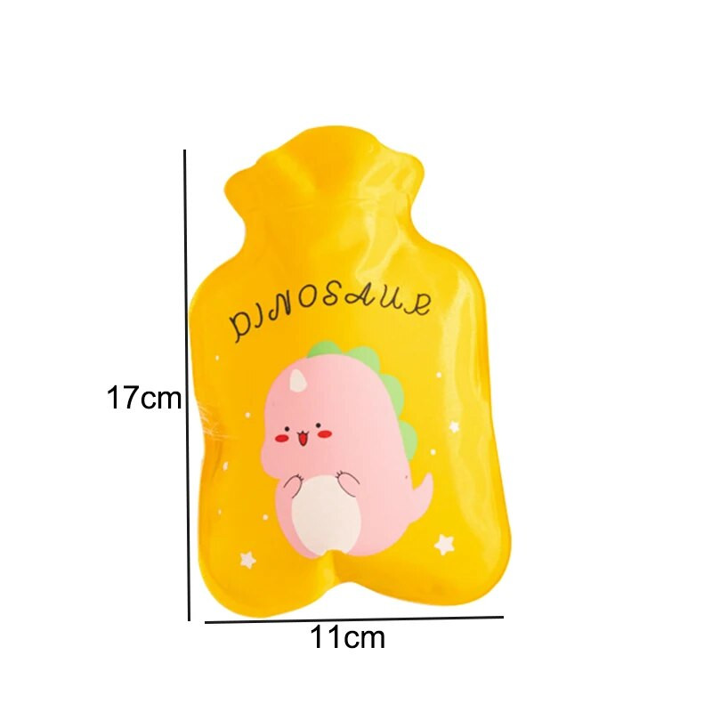 350 ml jauka multfilma karstā ūdens pudele ūdens iesmidzināšanai PVC ūdens maisiņš atkārtoti lietojams roku sildītājs meitenēm