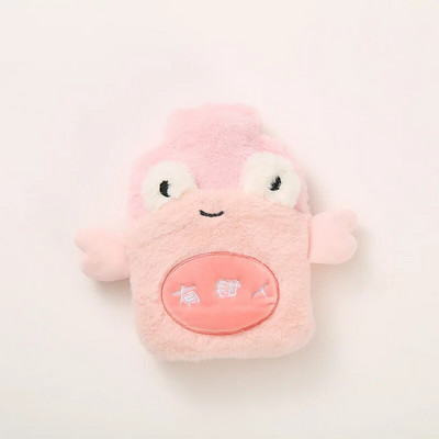 1 gab Kawaii roku sildītājs ūdens pudele plīša karstā ūdens maisiņš karstā ūdens pudele ūdens iesmidzināšanai pārnēsājams mini studentu apsildāms maisiņš