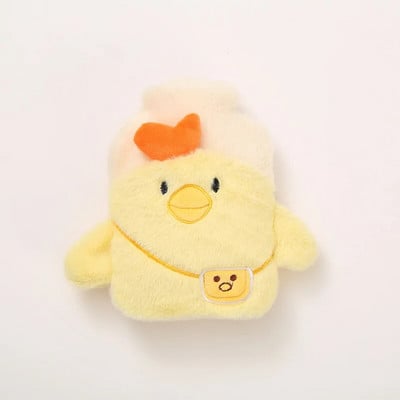 1 gab Kawaii roku sildītājs ūdens pudele plīša karstā ūdens maisiņš karstā ūdens pudele ūdens iesmidzināšanai pārnēsājams mini studentu apsildāms maisiņš