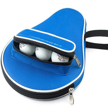 1 бр. Професионална нова хилка за тенис на маса, чанта за прилепи Оксфорд Калъф за пинг-понг с топки, чанта, чанта само за спортни аксесоари, 30x20 см