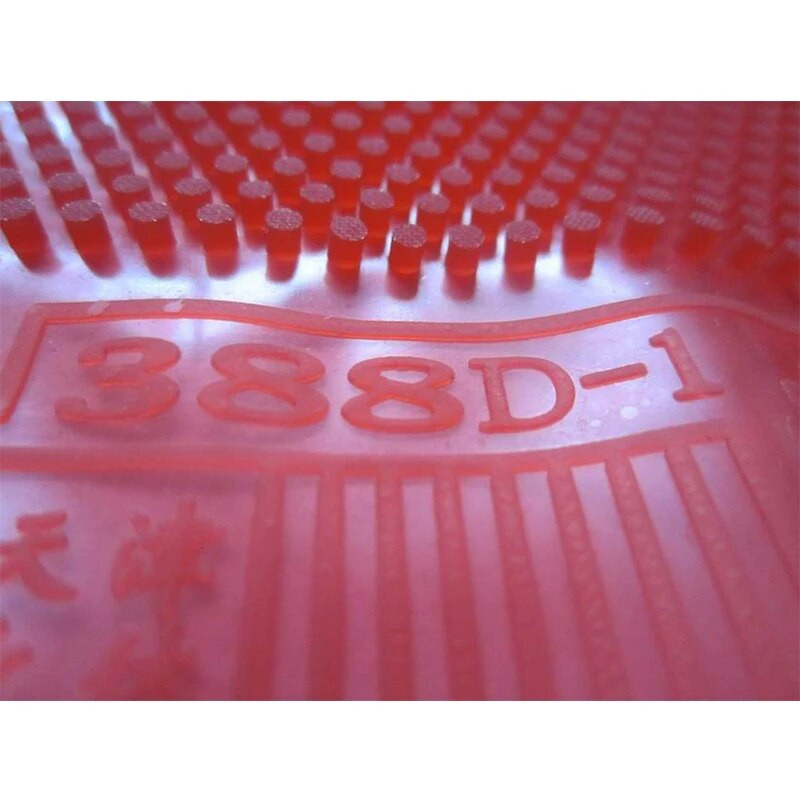 Dawei lielām daļiņām 388D-1 galda tenisa gumija bez sūkļa garas pūtītes galda tenisa raketes