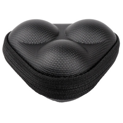 Cutie delicată de tenis de masă din PU, cutie de depozitare cu 3 mingi de ping-pong, impermeabilă pentru amatori, începători, antrenament profesional de dimineață
