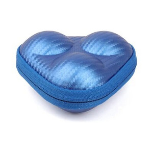 Huieson Huieson din piele portabilă pentru mingi de tenis de masă Cutie rigidă Geanta durabilă pentru mingi de ping-pong, ușoară, rezistentă la apă