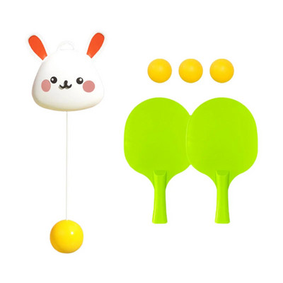 Pakabinamas stalo teniso treniruoklis patalpose Stalo teniso treniruoklis suaugusiems Vaikams Sienos durų sąveikos rankų ir akių koordinavimo praktika