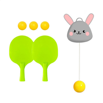 Pakabinamas stalo teniso treniruoklis patalpose Stalo teniso treniruoklis suaugusiems Vaikams Sienos durų sąveikos rankų ir akių koordinavimo praktika