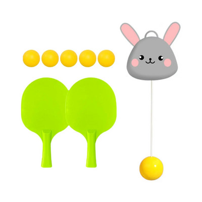 Pakabinamas stalo teniso treniruoklis patalpose Stalo teniso treniruoklis suaugusiems Vaikams Sienos durų sąveikos rankų ir akių koordinavimo praktika