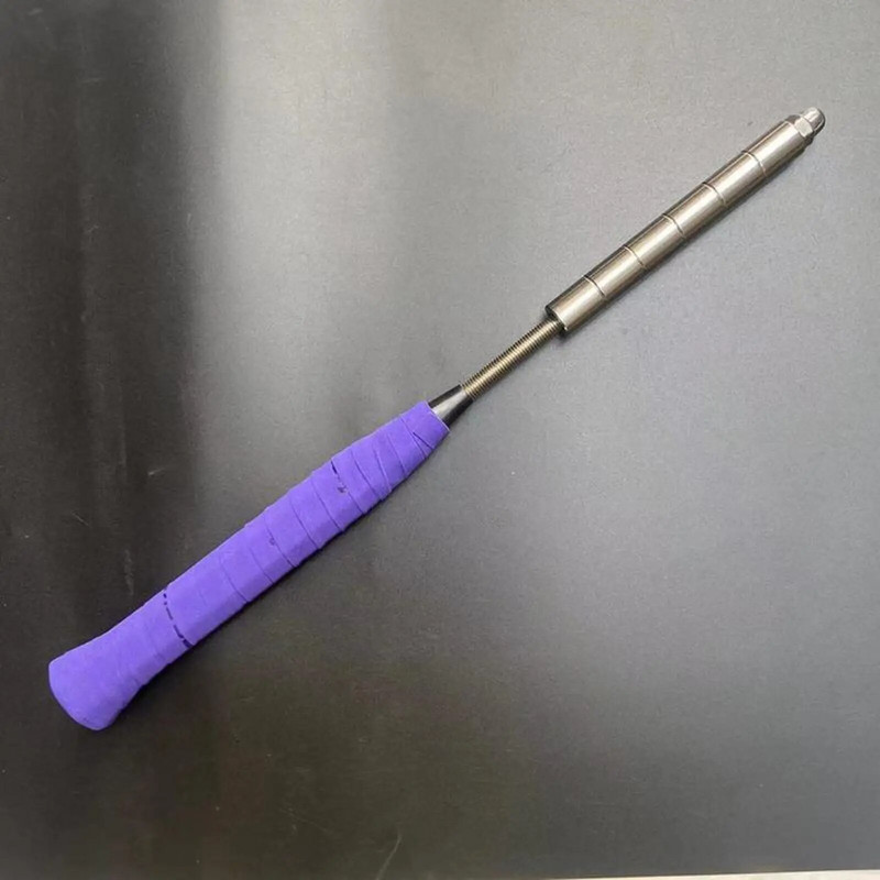 Badmintona rakešu trenažieru spēka ierīce, regulējams svars, spēka nūja, pirkstu plaukstas locītavas spēks, jaudas uzlabošanas sporta aprīkojums jaudai