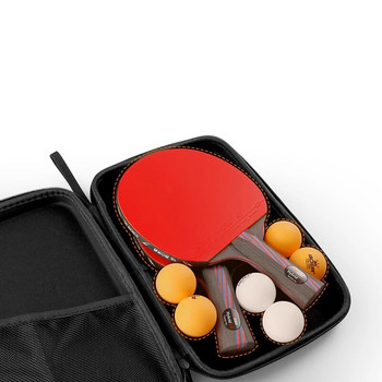 1 τμχ Κάλυμμα για νυχτερίδες πινγκ πονγκ Paddle EVA Τσάντα Θήκες Ping Pong Τσέπη με φερμουάρ Πακέτο 290x195x50mm Τσάντες ρακέτας Αδιάβροχα καλύμματα
