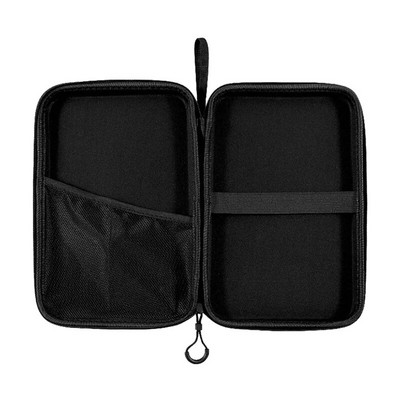 1 buc. Husă pentru bâtă tenis de masă Geanta EVA cu paletă Huse de ping-pong Pachet cu buzunar cu fermoar 290x195x50mm Genți pentru rachete Huse impermeabile