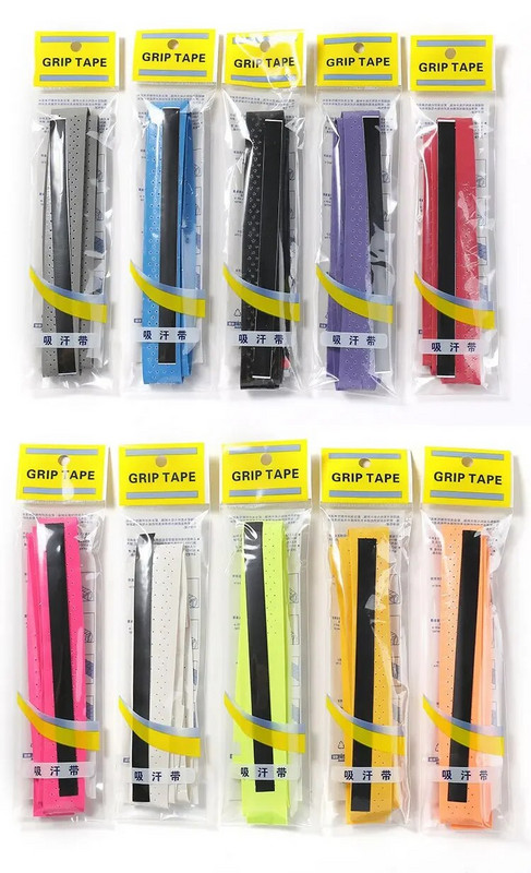 Neslystančios sportinės juostos teniso juostos prakaito juosta Badmintono raketės rankenos prakaito juosta Akyta meškerė OverGrip juosta