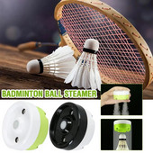 Drėkintuvo dangtelis Badminton Shuttlecock Steam Air gamina Battledore 3 kartus patvarų plunksnų drėkinimo kištuką