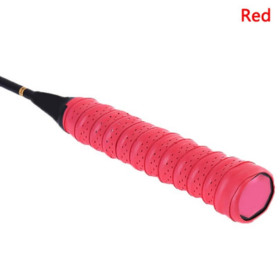 Pretslīdes rakešu tenisa badmintona makšķeres sviedru absorbcijas roktura satvērēja lente