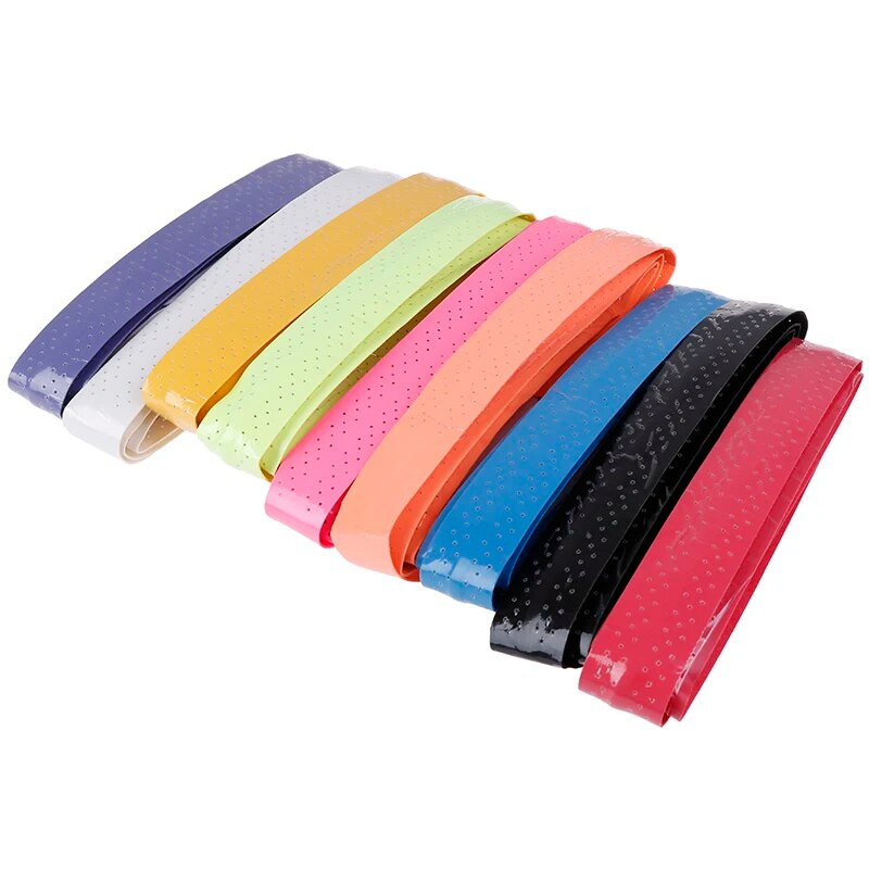 Pretslīdes rakešu tenisa badmintona makšķeres sviedru absorbcijas roktura satvērēja lente