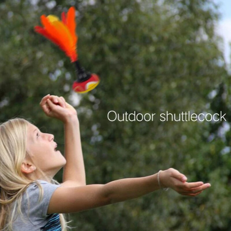 Ranna süstik lõbutsemiseks Indiaca Peteca käsisulgpall Uus neopreenist rannameelelahutus käsitsi süstik siseruumides ja õues