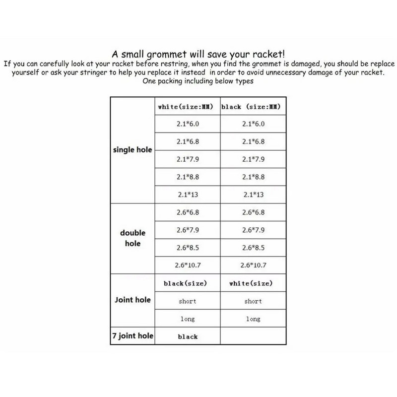Profesionāls badmintona cauruļu cilpiņu komplekts Badmintona rakešu stīgu aizsargs Stīgu cauruļu instrumentu komplekts