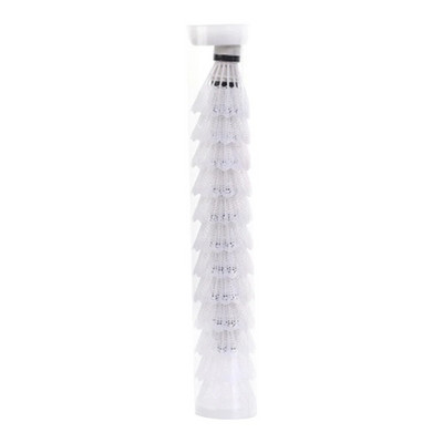 12 buc. Volan de badminton din plastic Badminton ușor pentru antrenament Badminton portabil pentru antrenament pentru divertisment pentru copii