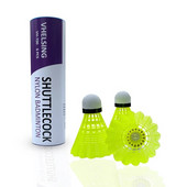 6 tk suure stabiilsuse ja vastupidavusega sulgpalli sulgpallid Shuttlecock siseruumides välisspordiks kiirtreeninguks