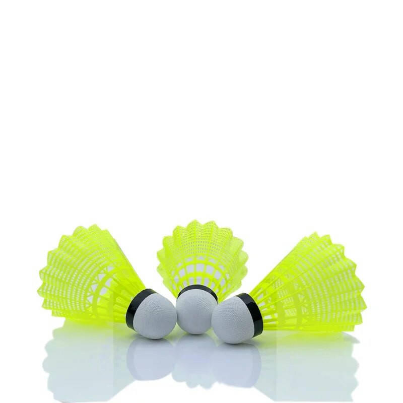 6 tk suure stabiilsuse ja vastupidavusega sulgpalli sulgpallid Shuttlecock siseruumides välisspordiks kiirtreeninguks