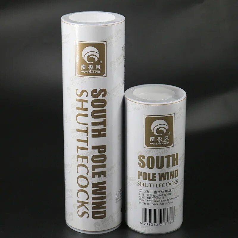 Badmintona Shuttlecock White Goose Board Spalvas Lidojuma Stabilitāte Izturīga Shuttlecock Ball 3gb/ 6Gb Spalvas atspole iekštelpās