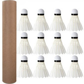 Ruka za badminton od bijelog guščjeg perja Profesionalni izdržljivi dodaci za treniranje badmintonskih trenera Lopte za badminton u kućanstvu