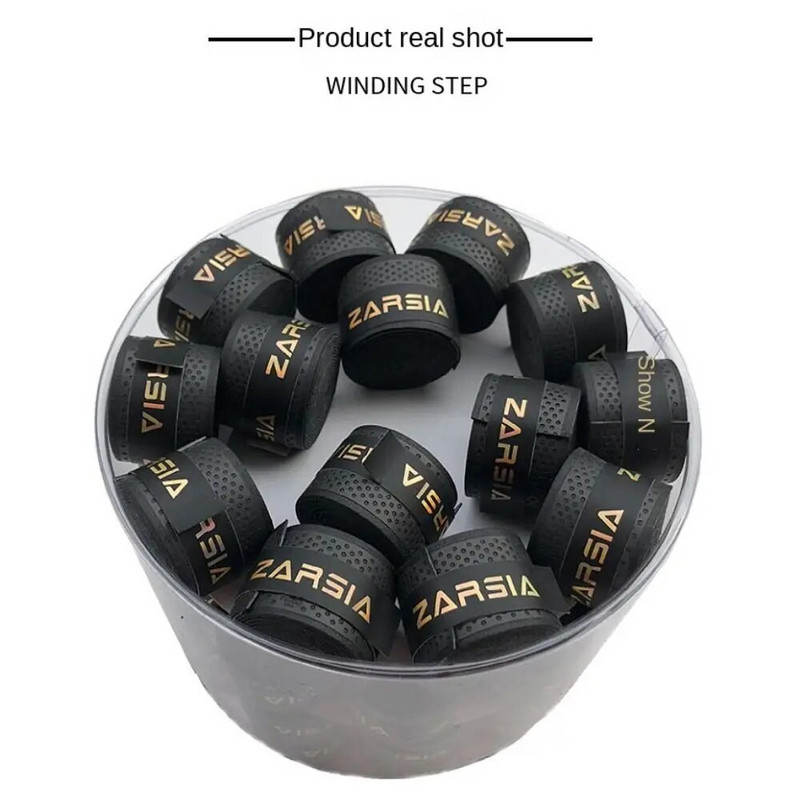 Overgrip Absorb Sviedru rakete Overgrip Pludmales Tenisa Rakete Lentas rakete Tenisa Badmintona Rakete Pretslīdes rakešu lente