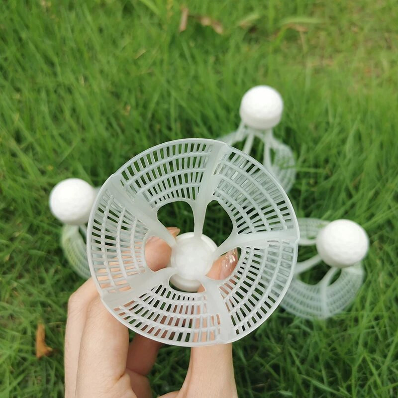 1/3/6/9 vnt. Atsparus vėjui badmintonas lauko badmintonas nuo vėjo nailono kamuoliukas „Shuttlecock“ stabilaus pasipriešinimo sportiniai treniruočių kamuoliai