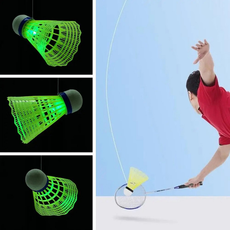 Badminton Trainers Stretch Professional Badminton Machine Practice Training Racket Self-study Sport Robot Training Accessor Z2G3