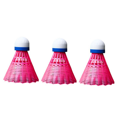 3x iluminat badminton spumă cap de bilă luminos colorat volan sport în aer liber divertisment antrenament de noapte minge de badminton