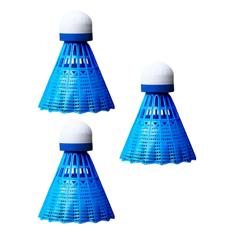 3x világító tollaslabda hab labdafej világító színes tollaslabda kültéri sport szórakozás éjszakai edzés tollaslabda labda