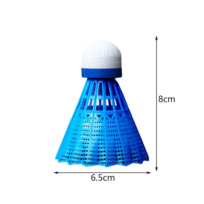 3x világító tollaslabda hab labdafej világító színes tollaslabda kültéri sport szórakozás éjszakai edzés tollaslabda labda