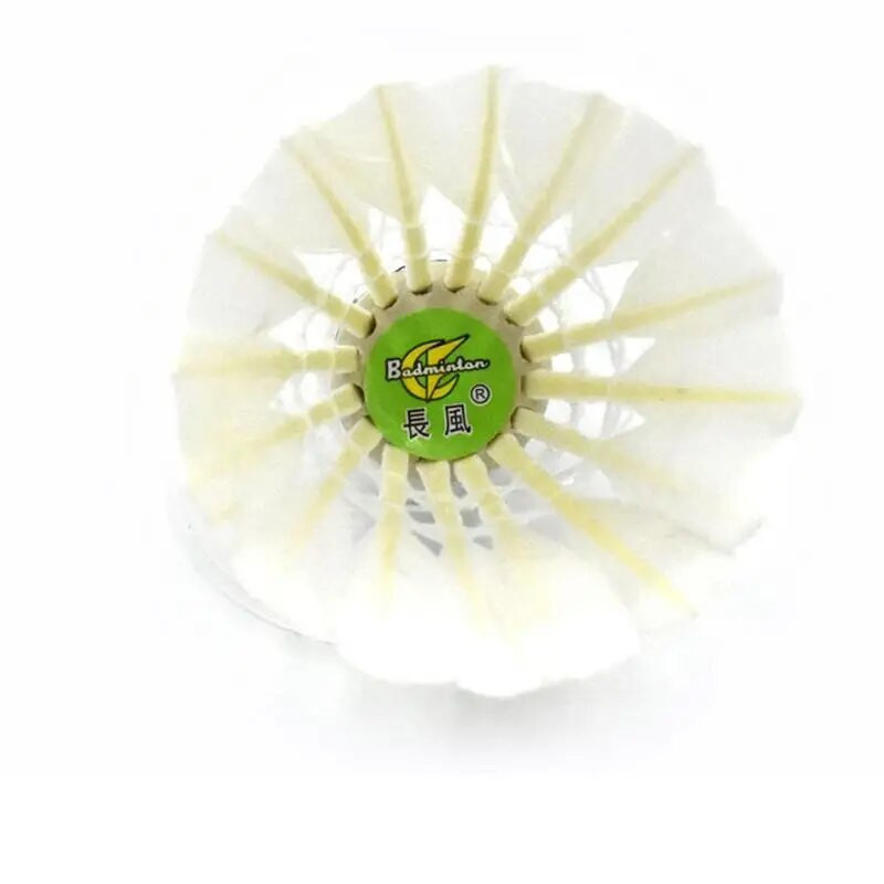 12 τμχ Αθλητικά εργαλεία μπάλας υψηλής ποιότητας Ρακέτα μπάντμιντον με μαλακή υφή Φτερό πάπιας για νέους παίκτες