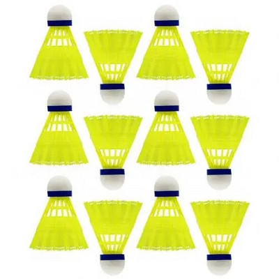 12 tk/komplekt sulgpallipallid kaasaskantavad sulgpallid Tooted Sporditreening Treening välitarbed Jõusaali sporditarvikud