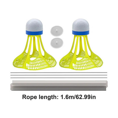 Antrenori strălucitori de badminton Stretch Rachete profesionale de badminton Antrenament Sport Auto-studiu Accesorii de antrenament pentru antrenament