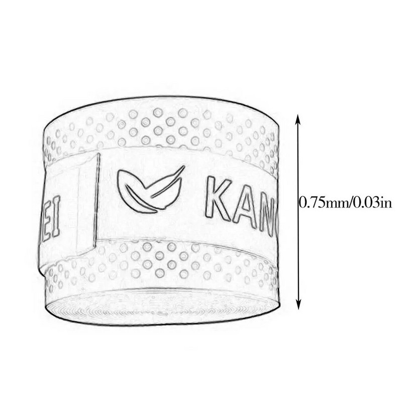 Elastīga tenisa rakete PU pārklājums, pretslīdošs, sviedri absorbēts, mīksts ietīšanas taps Tenisa rakešu slāpētājs, sauss/vibrācijas lipīgs plāns tips