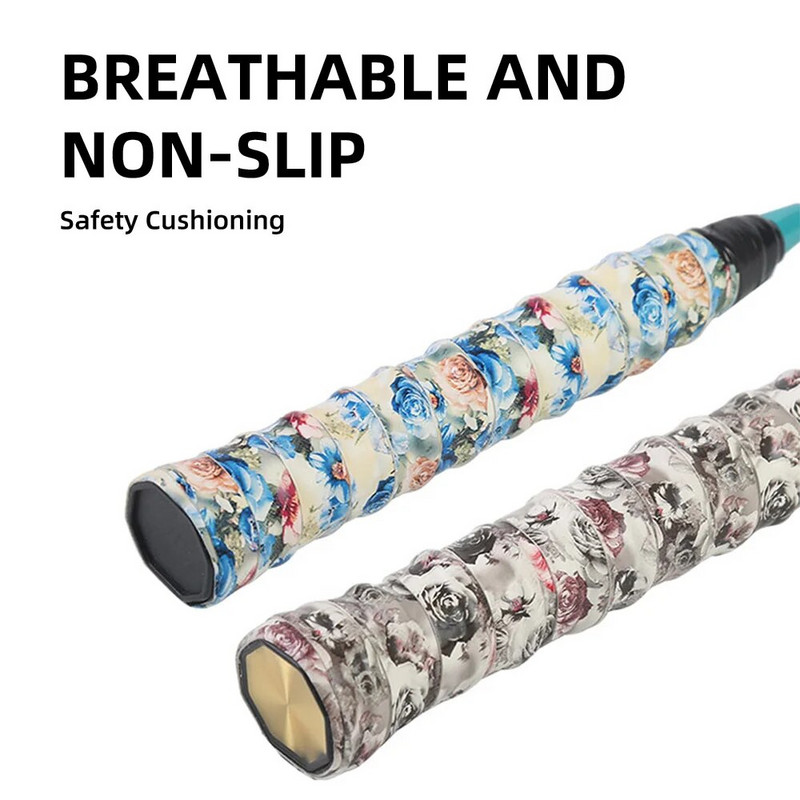 Tenisa rakešu pārsegumi Pretslīdēšanas sviedru lente Absorbēti Aptinumi Badmintona Rakešu OverGrip Makšķerēšanas Slidojošs sviedru joslas rokturis