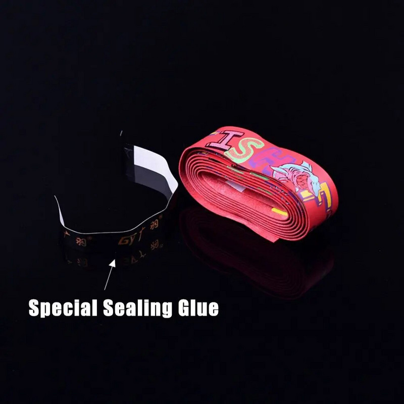 15m Αντιολισθητική ταινία λαβής μπάντμιντον τένις Thicken Sport Sweatband Σχεδιασμός καρίνας περιελίξεις πάνω από λαβή ποδηλάτου για καλάμι ψαρέματος