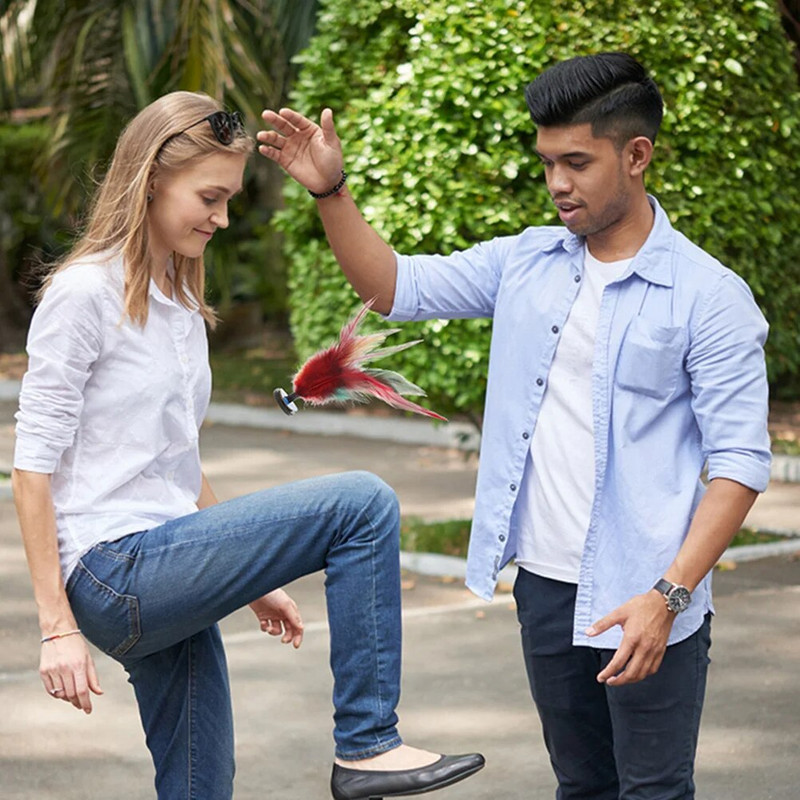 10 tk Hiina Jianzi Shuttlecocks Kick Shuttlecocks Jianzi Kick Shuttlecocks Mäng Hiina Kick Shuttlecocks Game