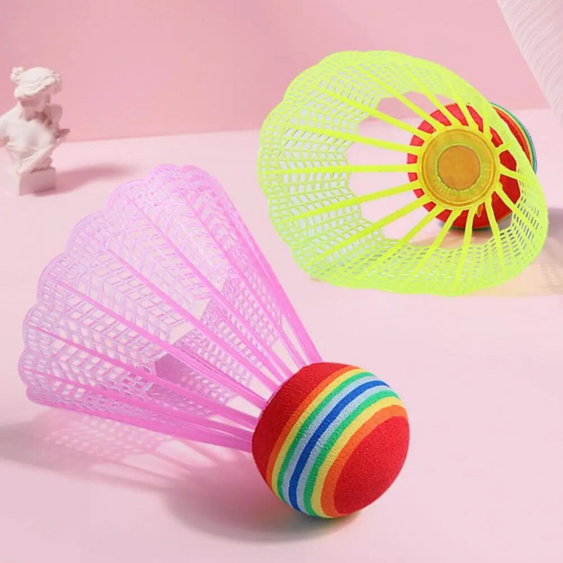 Sulgpall Kaasaskantav sulgpalli Shuttlecock Asendus Kriimustustevastane Stabiilne Mini Treening Sulgpalli Pall