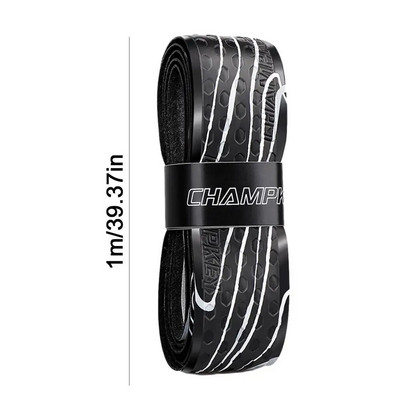 Sikspārņu satvērēja lente beisbolam 1 m absorbē sviedru tenisa satvērēju raketes roktura rokturi PU pretslīdēšanas sviedru lentes lente hanteles makšķerēšanai